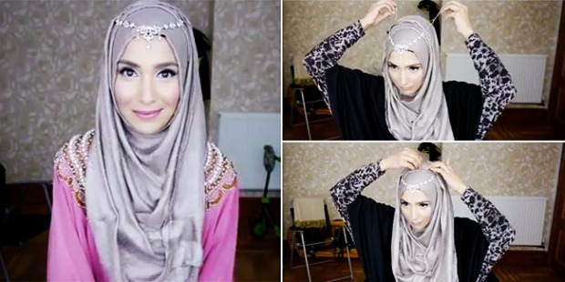 Tutorial Hijab Simple Buat Kondangan
